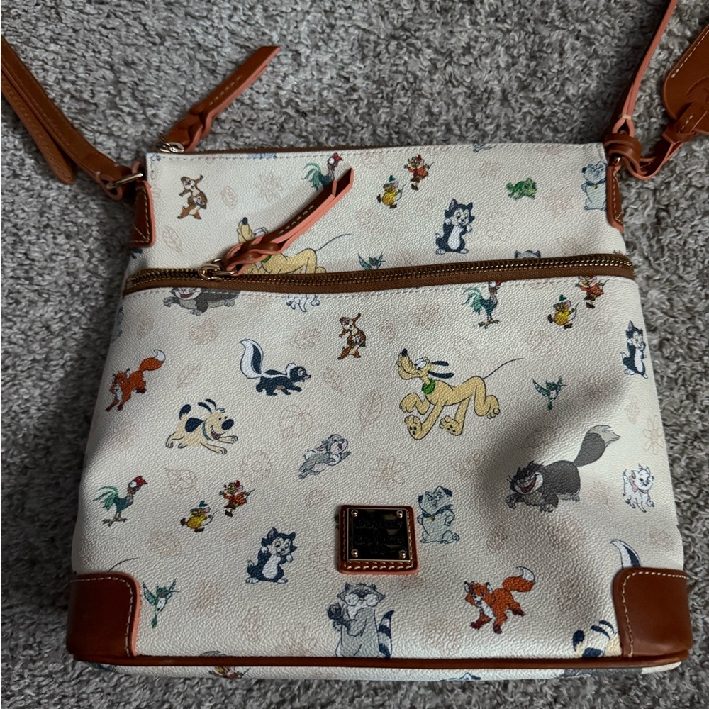 Dooney & Bourke Disney Crossbody Bag - Cream and Brown